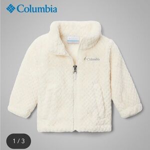 Columbia Girls’ Infant Fire Side™ Sherpa Jacket Off-White, Size 18-24 Months